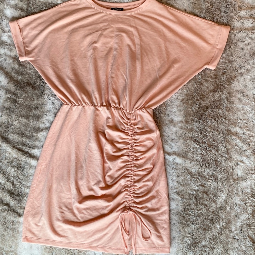 Express Light Peach Dress